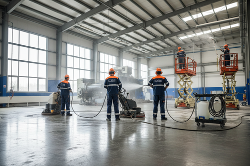 Industrial Building Cleaning Service